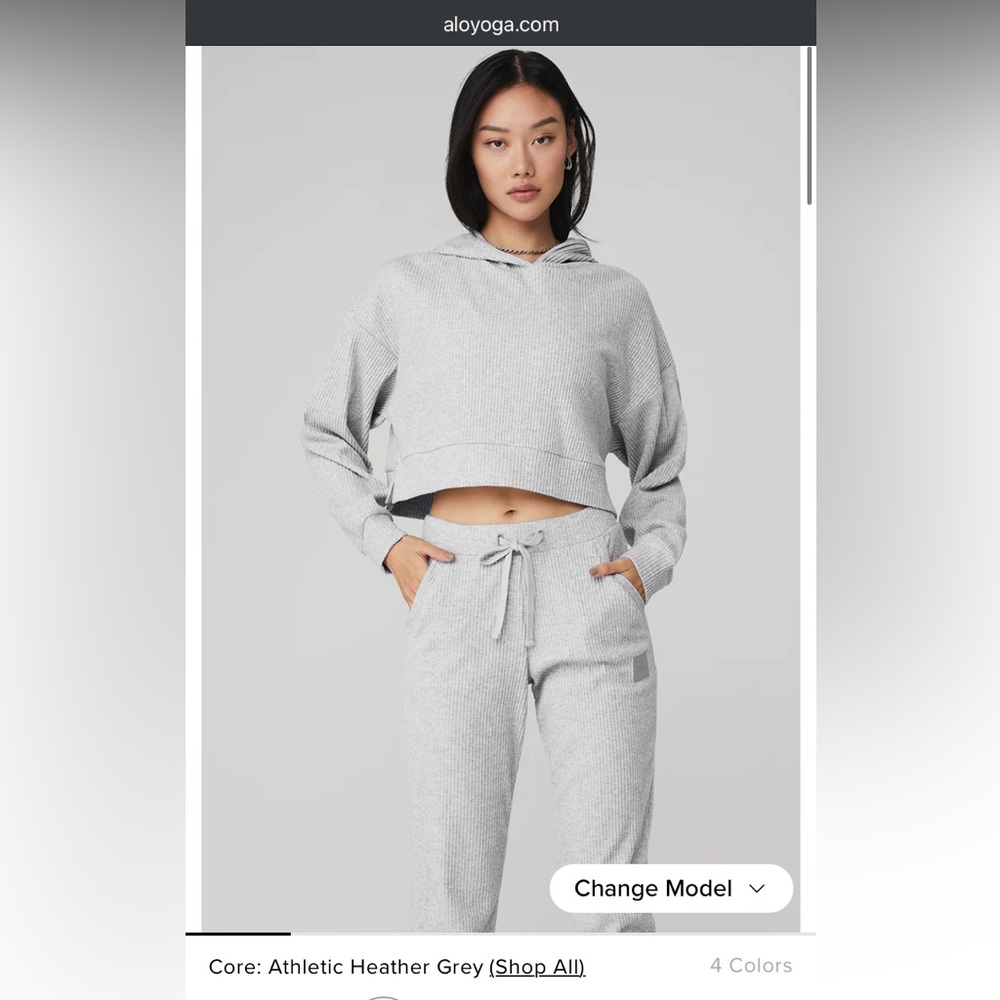 NWT Alo Yoga Muse Hoodie set